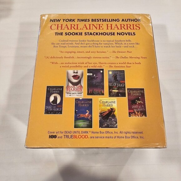 Charlaine Harris Box Set Of 7 Sookie Stackhouse Novels HBO's True Blood - Picture 3 of 9